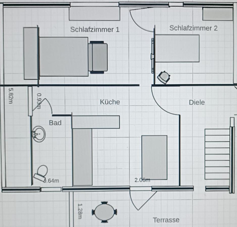 Haus Mari Appartement Niederwiesa Buitenkant foto